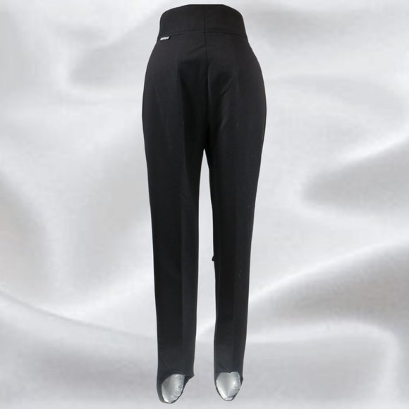OBERMEYER Black Stirrup Ski Pants in Size 10R - Picture 2 of 7